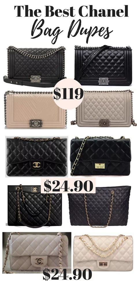 chanel boy bag dupes